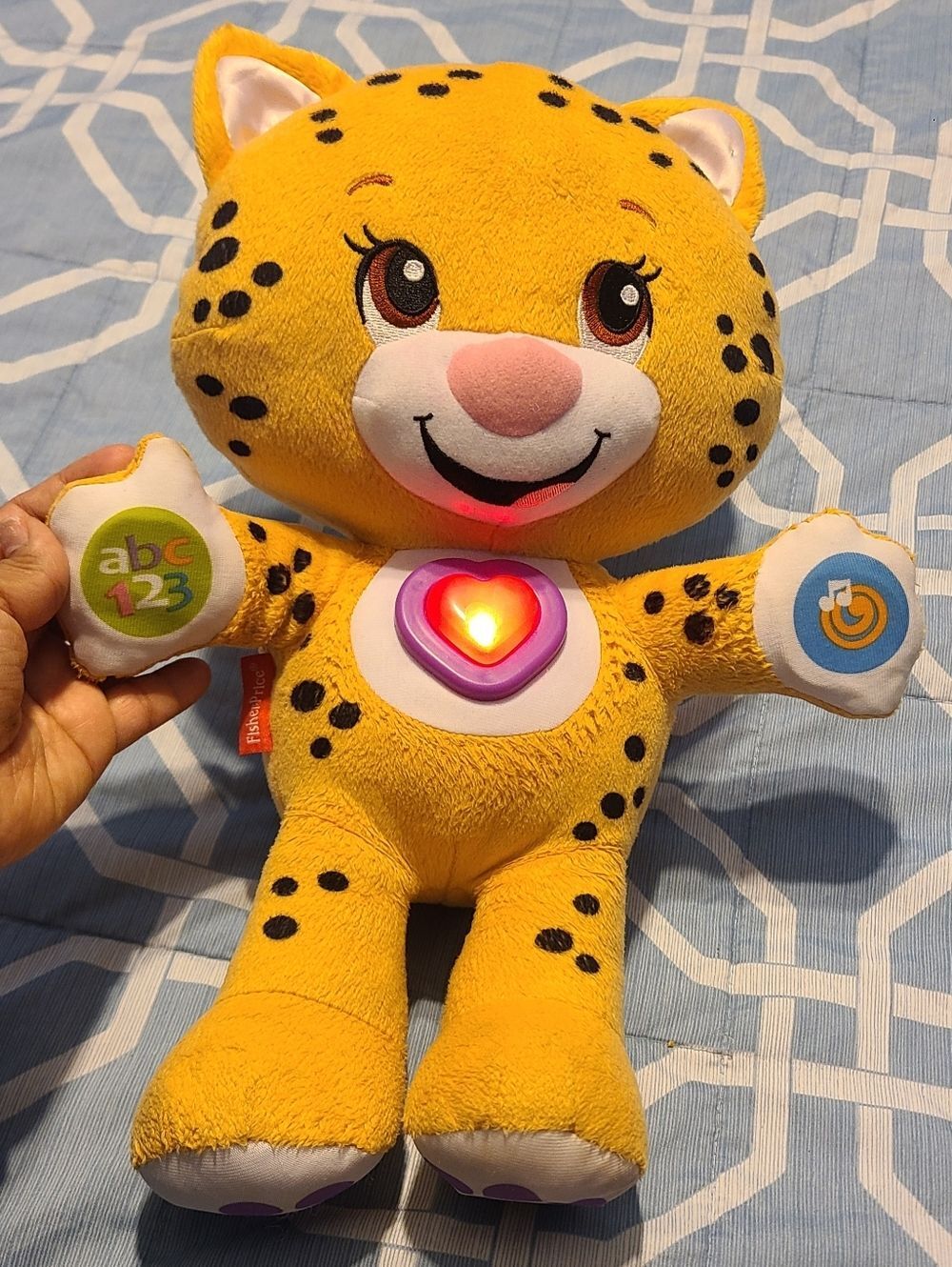 Fisher Price First Steps Shakira Kira The Leopard Plush Interactive RARE